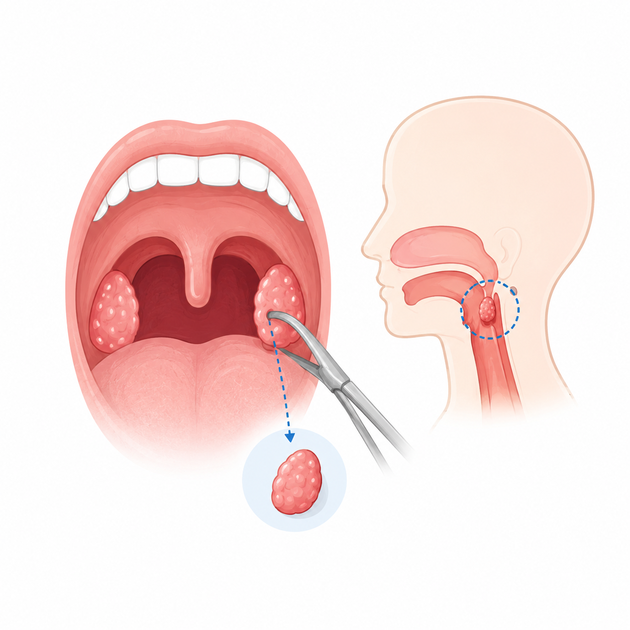 Ablation des amygdales chez l’adulte