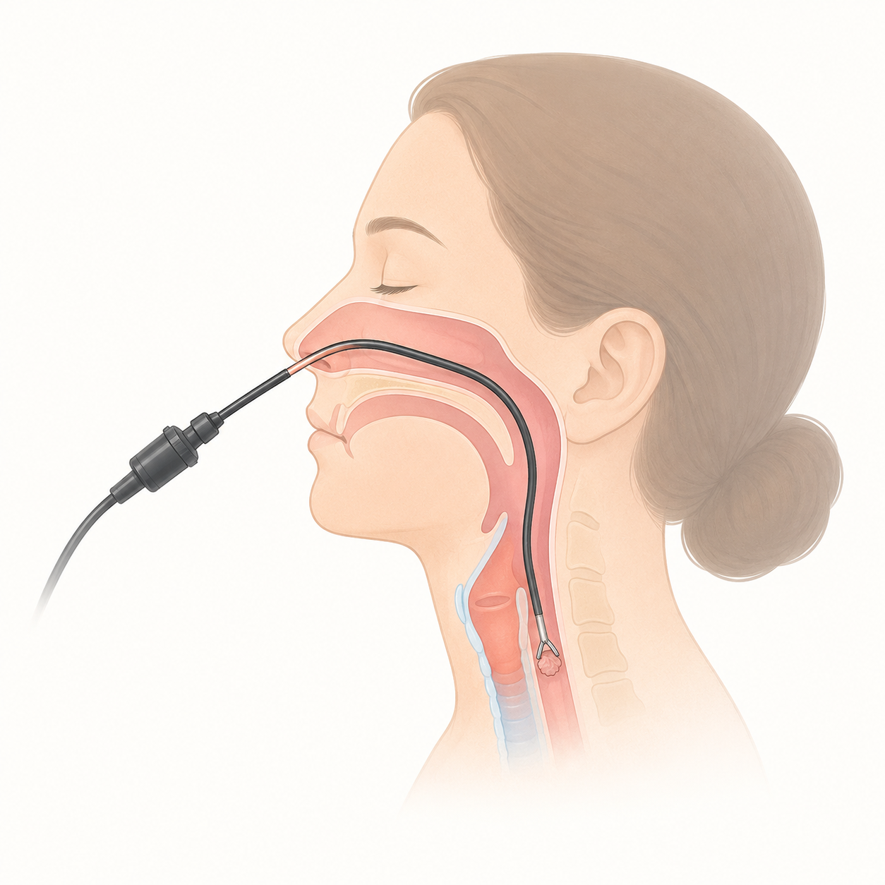 Chirurgie ORL Biopsie sur le larynx ou le pharynx 1