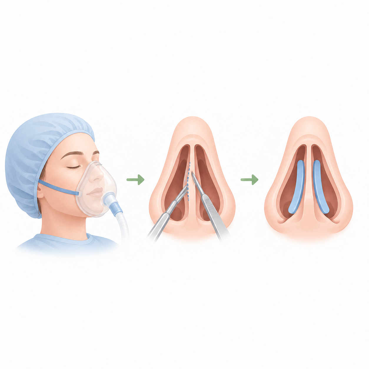 Comment se déroule une septoplastie ?