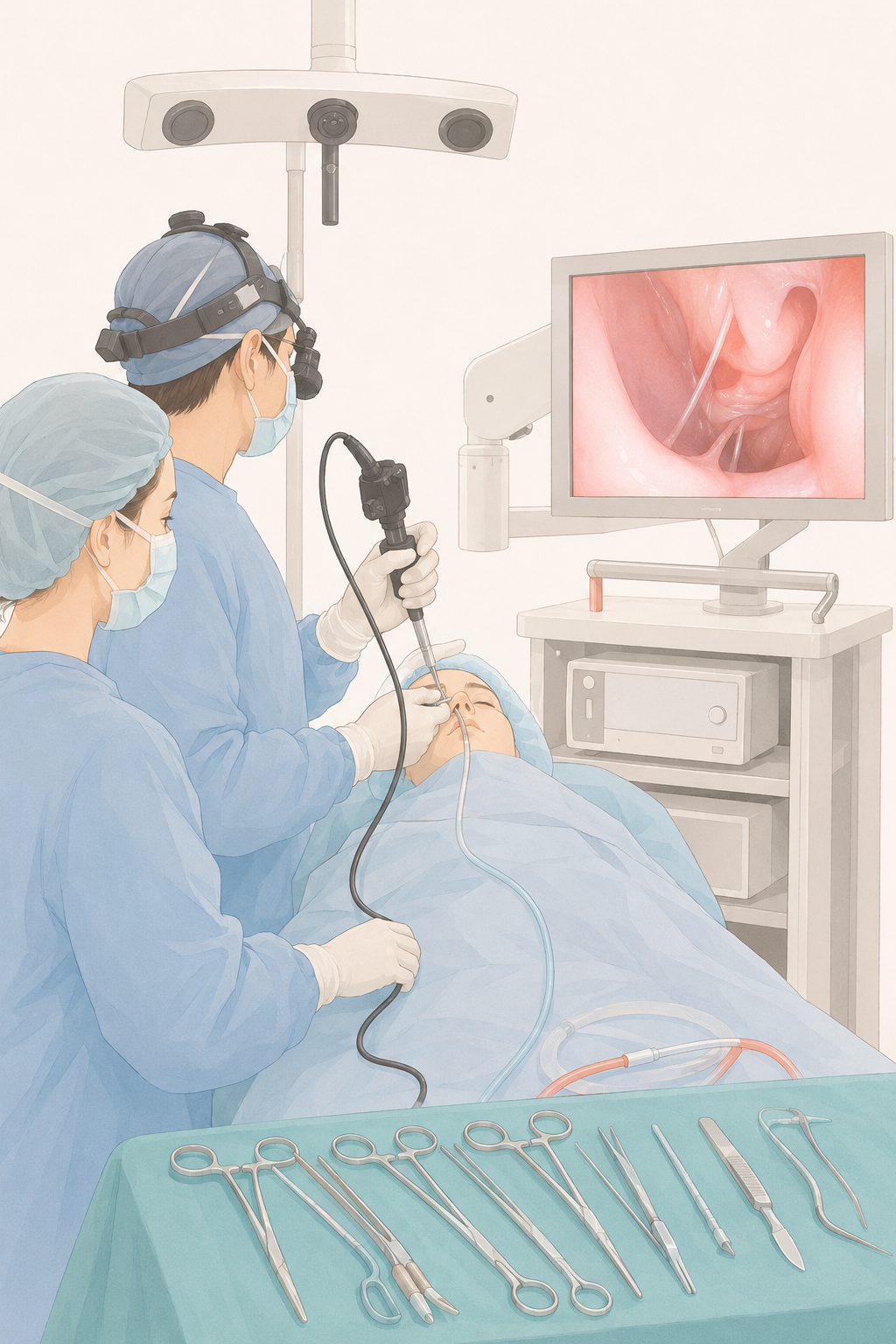 Sphénoïdotomie voie endonasale chirurgie des sinus orl dr moniere marie
