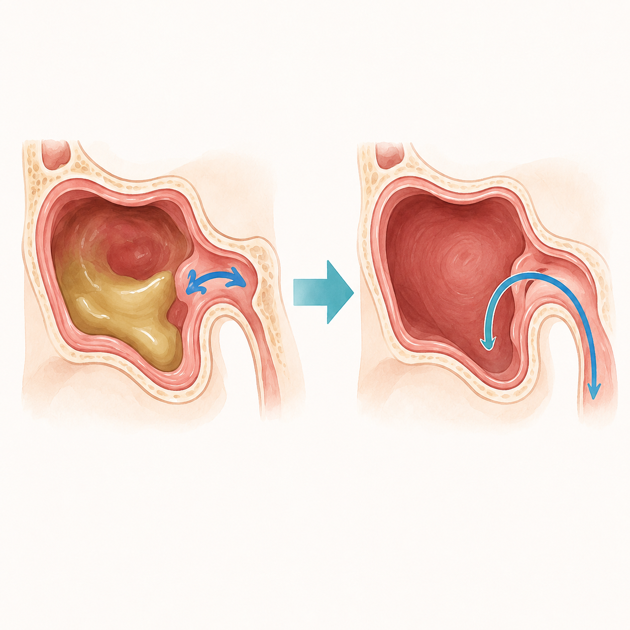 chirurgie Sinusite chronique chirurgie endonasale meatotomie moyenne