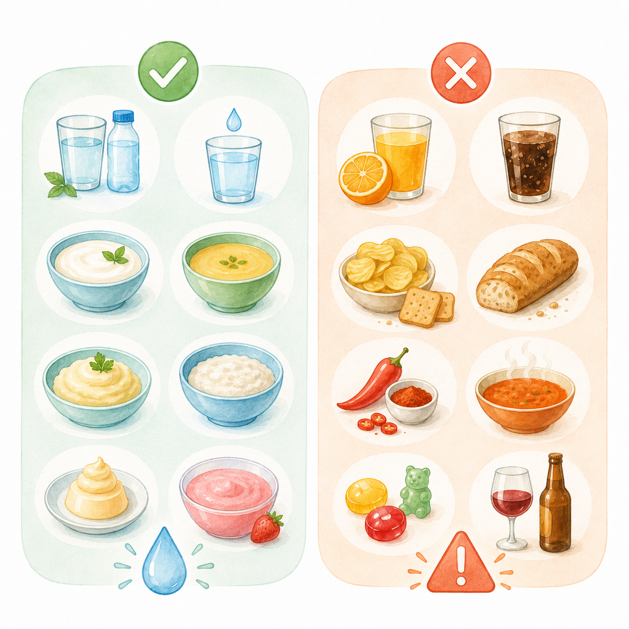 Alimentation après une intervention des amygdales 1