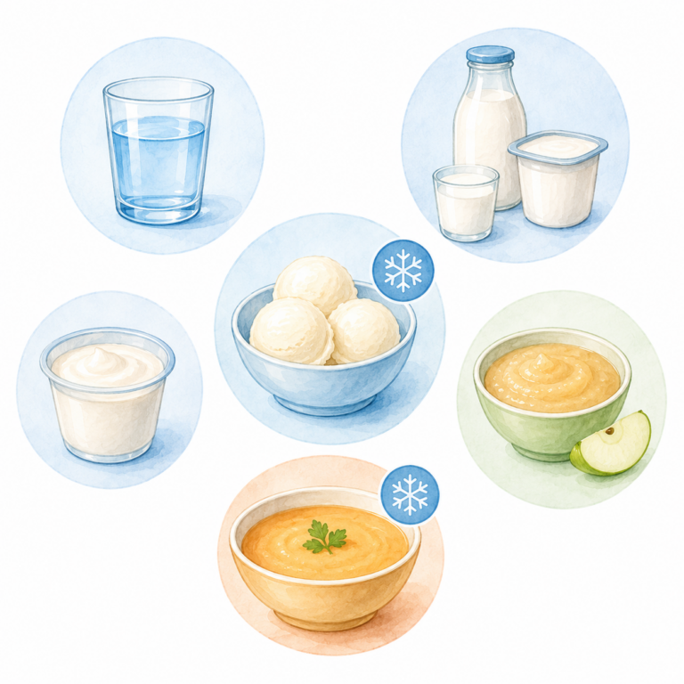 Alimentation après une intervention des amygdales 3
