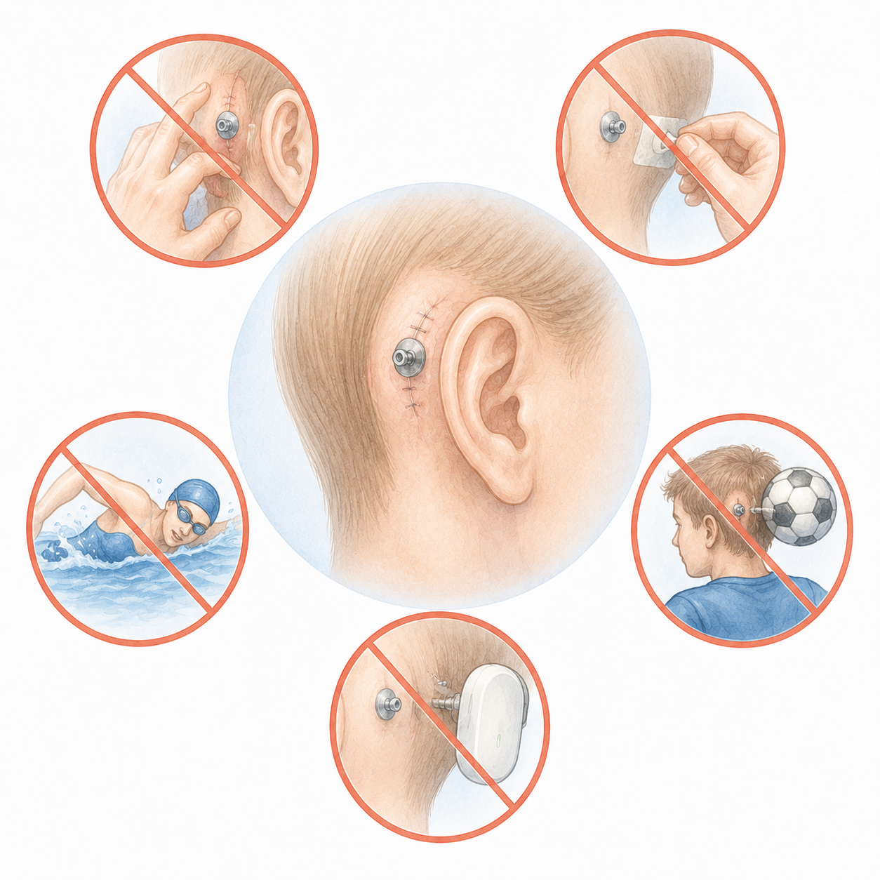ORL implant conduction osseuse - implant cochléaire osia 2